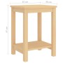 Mesitas de noche madera maciza de pino natural 35x30x47cm von , Nachttische - Ref: Foro24-322209, Preis: 34,50 €, Rabatt: -5%%