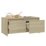 Engineered wood Sonoma oak coffee table 90x50x41.5 cm by vidaXL, Coffee table - Ref: Foro24-809821, Price: 62,19 €, Discount: %