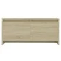 Engineered wood Sonoma oak coffee table 90x50x41.5 cm by vidaXL, Coffee table - Ref: Foro24-809821, Price: 61,43 €, Discount: %