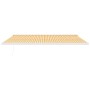 Toldo retráctil aluminio y tela amarillo y blanco 5x3 m von , Markisen - Ref: Foro24-3154535, Preis: 632,02 €, Rabatt: %