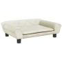 Sofá para niños de terciopelo crema 70x45x26 cm by , Baby and Toddler Furniture - Ref: Foro24-3196406, Price: 81,15 €, Discou...