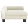 Sofá para niños de terciopelo crema 70x45x26 cm by , Baby and Toddler Furniture - Ref: Foro24-3196406, Price: 81,15 €, Discou...