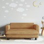 Sofá para niños con reposapiés terciopelo marrón 100x50x30 cm von , Baby- und Kleinkindmöbel - Ref: Foro24-3196412, Preis: 15...
