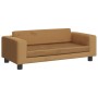 Sofá para niños con reposapiés terciopelo marrón 100x50x30 cm von , Baby- und Kleinkindmöbel - Ref: Foro24-3196412, Preis: 15...
