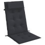 Cojines de silla con respaldo alto 4 uds tela Oxford negro von , Kissen für Stühle und Sofas - Ref: Foro24-361896, Preis: 86,...