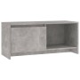 Beton grau Sperrholz TV-Ständer 90x35x40 cm von vidaXL, TV-Möbel - Ref: Foro24-809786, Preis: 52,38 €, Rabatt: %