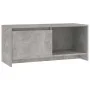 Mueble para TV madera contrachapada gris hormigón 90x35x40 cm de vidaXL, Muebles TV - Ref: Foro24-809786, Precio: 51,65 €, De...