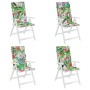 Cojines de silla con respaldo alto 4 uds tela Oxford multicolor von , Kissen für Stühle und Sofas - Ref: Foro24-361926, Preis...