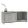 Mueble para TV madera contrachapada gris hormigón 90x35x40 cm de vidaXL, Muebles TV - Ref: Foro24-809786, Precio: 51,65 €, De...