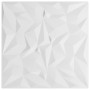 Paneles de pared 12 uds XPS amatista blanco 50x50 cm 3 m² by , Wall covering - Ref: Foro24-356943, Price: 45,83 €, Discount: %