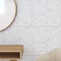 Paneles de pared 12 uds XPS amatista blanco 50x50 cm 3 m² by , Wall covering - Ref: Foro24-356943, Price: 45,83 €, Discount: %