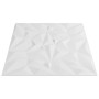 Paneles de pared 12 uds XPS amatista blanco 50x50 cm 3 m² by , Wall covering - Ref: Foro24-356943, Price: 45,83 €, Discount: %