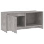 Beton grau Sperrholz TV-Ständer 90x35x40 cm von vidaXL, TV-Möbel - Ref: Foro24-809786, Preis: 52,38 €, Rabatt: %