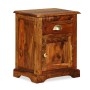 Mesita de noche de madera maciza de acacia 40x30x50 cm by , Nightstands - Ref: Foro24-243938, Price: 126,97 €, Discount: %