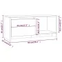 Mueble para TV madera contrachapada gris hormigón 90x35x40 cm de vidaXL, Muebles TV - Ref: Foro24-809786, Precio: 51,65 €, De...