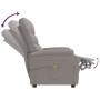 Sillón de masaje reclinable de tela gris taupé | Foro24.es | Tu tienda online para hogar, jardín y más Foro24.es