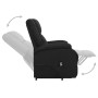 Sillón elevable tela negro by , Armchairs - Ref: Foro24-329701, Price: 360,89 €, Discount: %