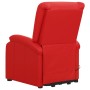 Sillón elevable cuero sintético rojo | Foro24.es | Tu tienda online para hogar, jardín y más Foro24.es