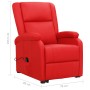 Sillón elevable cuero sintético rojo | Foro24.es | Tu tienda online para hogar, jardín y más Foro24.es
