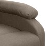 Sillón de masaje elevable tela gris taupé | Foro24.es | Tu tienda online para hogar, jardín y más Foro24.es