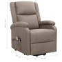 Sillón de masaje elevable tela gris taupé | Foro24.es | Tu tienda online para hogar, jardín y más Foro24.es