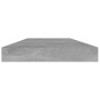 Estante estantería 4uds contrachapada gris hormigón 40x10x1,5cm by , Shelves - Ref: Foro24-805130, Price: 17,11 €, Discount: %