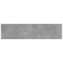 Estante estantería 4uds contrachapada gris hormigón 40x10x1,5cm by , Shelves - Ref: Foro24-805130, Price: 17,11 €, Discount: %