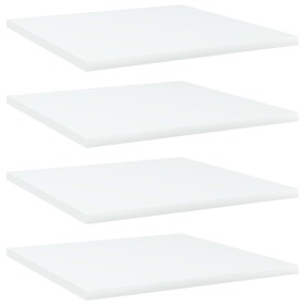 Estante estantería 4uds madera contrachapada blanco 40x40x1,5cm by , Shelves - Ref: Foro24-805170, Price: 30,50 €, Discount: %