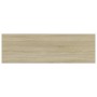 Estante estantería 4 uds contrachapada roble Sonoma 80x20x1,5cm von , Regale - Ref: Foro24-805304, Preis: 25,92 €, Rabatt: %