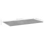 Estante estantería 4uds contrachapada gris hormigón 80x40x1,5cm de , Estanterías - Ref: Foro24-805338, Precio: 46,37 €