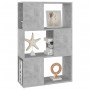 Librería separador contrachapada gris hormigón 60x24x94 cm | Foro24.es | Tu tienda online para hogar, jardín y más Foro24.es
