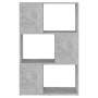Librería separador contrachapada gris hormigón 60x24x94 cm | Foro24.es | Tu tienda online para hogar, jardín y más Foro24.es