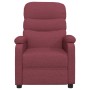 Sillón de masaje de tela rojo tinto de , Sillones de masaje eléctricos - Ref: Foro24-321229, Precio: 236,69 €, Descuento: -5%%