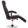 Sillón de TV de cuero sintético marrón de , Sillones - Ref: Foro24-248589, Precio: 239,97 €, Descuento: -5%%