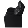 Sillón de 2 plazas con LED cuero sintético negro | Foro24.es | Tu tienda online para hogar, jardín y más Foro24.es