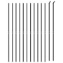 Cerca de alambre con brida gris antracita 2x25 m | Foro24.es | Tu tienda online para hogar, jardín y más Foro24.es