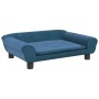 Cama para perros de terciopelo azul 70x48x22 cm von , Betten für Hunde - Ref: Foro24-172012, Preis: 69,35 €, Rabatt: -5%%