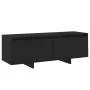 Black plywood TV cabinet 120x30x40.5 cm by vidaXL, TV Furniture - Ref: Foro24-809576, Price: 94,33 €, Discount: %