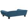 Cama para perros de terciopelo azul 70x48x22 cm von , Betten für Hunde - Ref: Foro24-172012, Preis: 69,35 €, Rabatt: -5%%