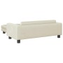 Cama para perros con extensión terciopelo crema 100x50x30 cm von , Betten für Hunde - Ref: Foro24-172025, Preis: 129,77 €, Ra...