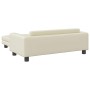 Cama de perros con extensión cuero sintético crema 100x50x30 cm von , Betten für Hunde - Ref: Foro24-172027, Preis: 138,96 €,...