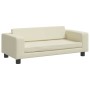 Cama de perros con extensión cuero sintético crema 100x50x30 cm von , Betten für Hunde - Ref: Foro24-172027, Preis: 138,96 €,...