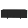 Black plywood TV cabinet 120x30x40.5 cm by vidaXL, TV Furniture - Ref: Foro24-809576, Price: 94,33 €, Discount: %