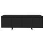 Schwarzer TV-Schrank aus Sperrholz, 120 x 30 x 40,5 cm von vidaXL, TV-Möbel - Ref: Foro24-809576, Preis: 96,16 €, Rabatt: %