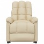 Sillón reclinable de tela crema | Foro24.es | Tu tienda online para hogar, jardín y más Foro24.es