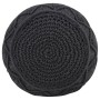 Puf de macramé hecho a mano algodón gris antracita 45x30 cm by , Ottomans - Ref: Foro24-324003, Price: 80,08 €, Discount: %