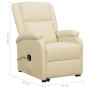 Sillón elevable cuero sintético crema von , Sessel - Ref: Foro24-329686, Preis: 221,49 €, Rabatt: %