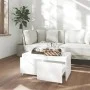 Couchtisch aus glänzend weißem Sperrholz, 90 x 50 x 41,5 cm von vidaXL, Couchtisch - Ref: Foro24-809824, Preis: 60,67 €, Raba...
