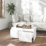 Couchtisch aus glänzend weißem Sperrholz, 90 x 50 x 41,5 cm von vidaXL, Couchtisch - Ref: Foro24-809824, Preis: 61,23 €, Raba...