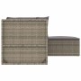 Set de muebles de jardín 4 pzas y cojines ratán sintético gris by , Garden sets - Ref: Foro24-319610, Price: 323,93 €, Discou...